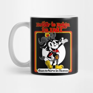 Better to Reign in Hell than to Serve in Heaven Baphomet Mug